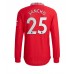 Cheap Manchester United Jadon Sancho #25 Home Football Shirt 2022-23 Long Sleeve